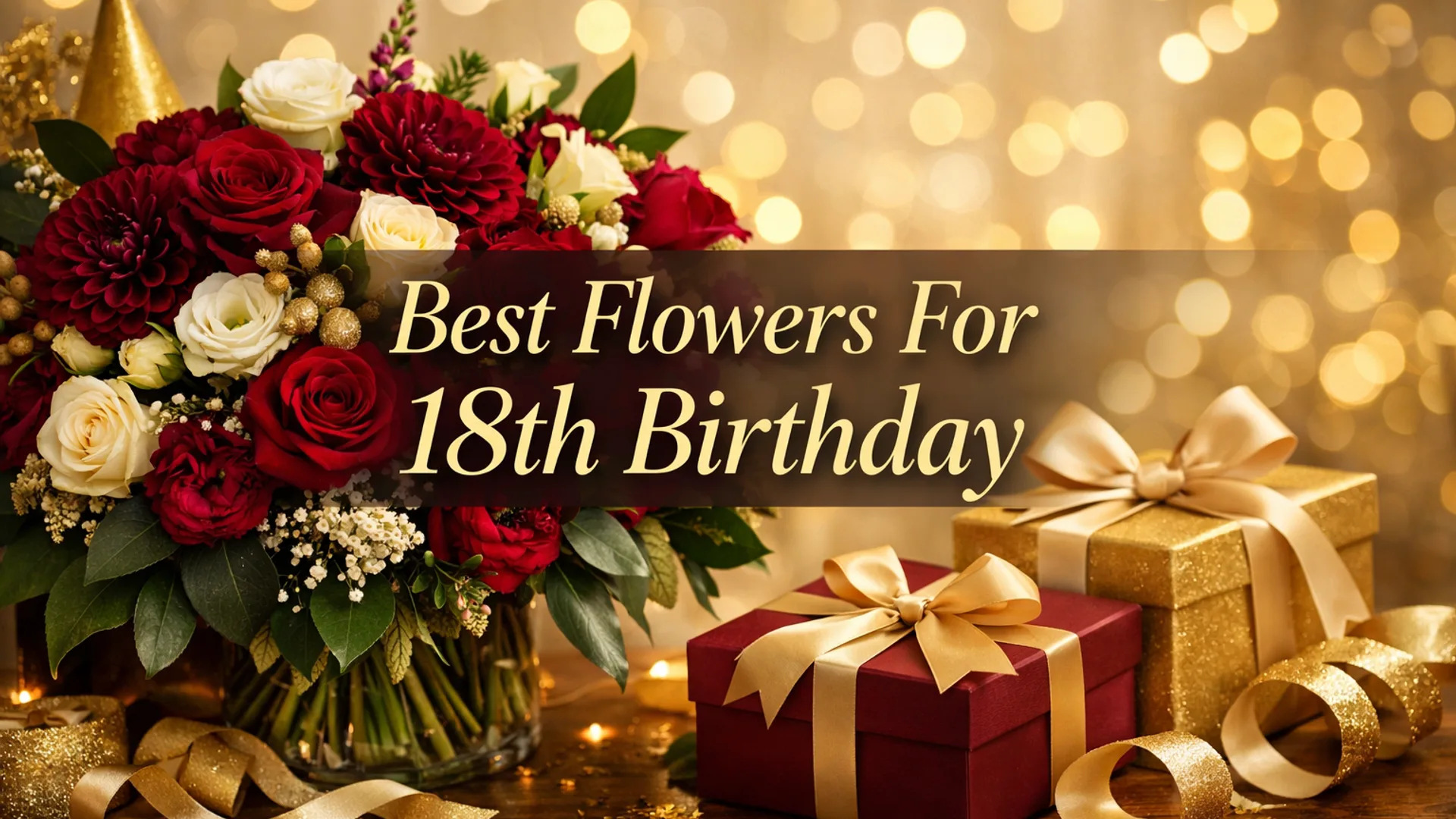 Best Flowers For 18th Birthday