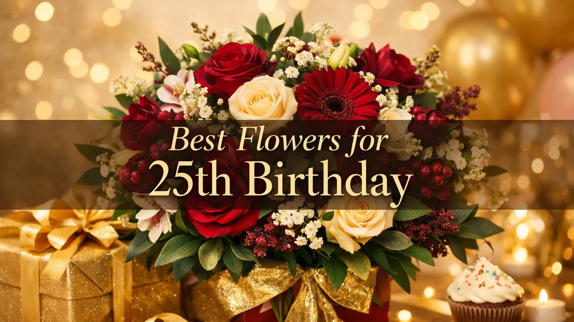Best Flowers for 25th Birthday
