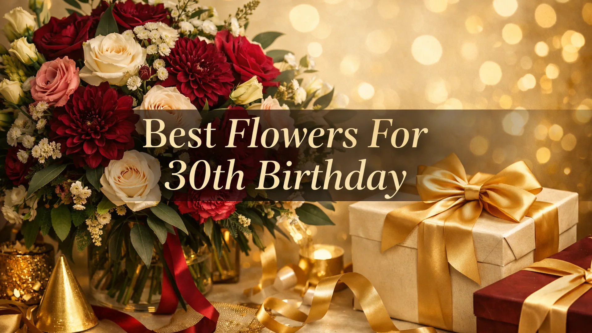 Best Flowers For 30th Birthday