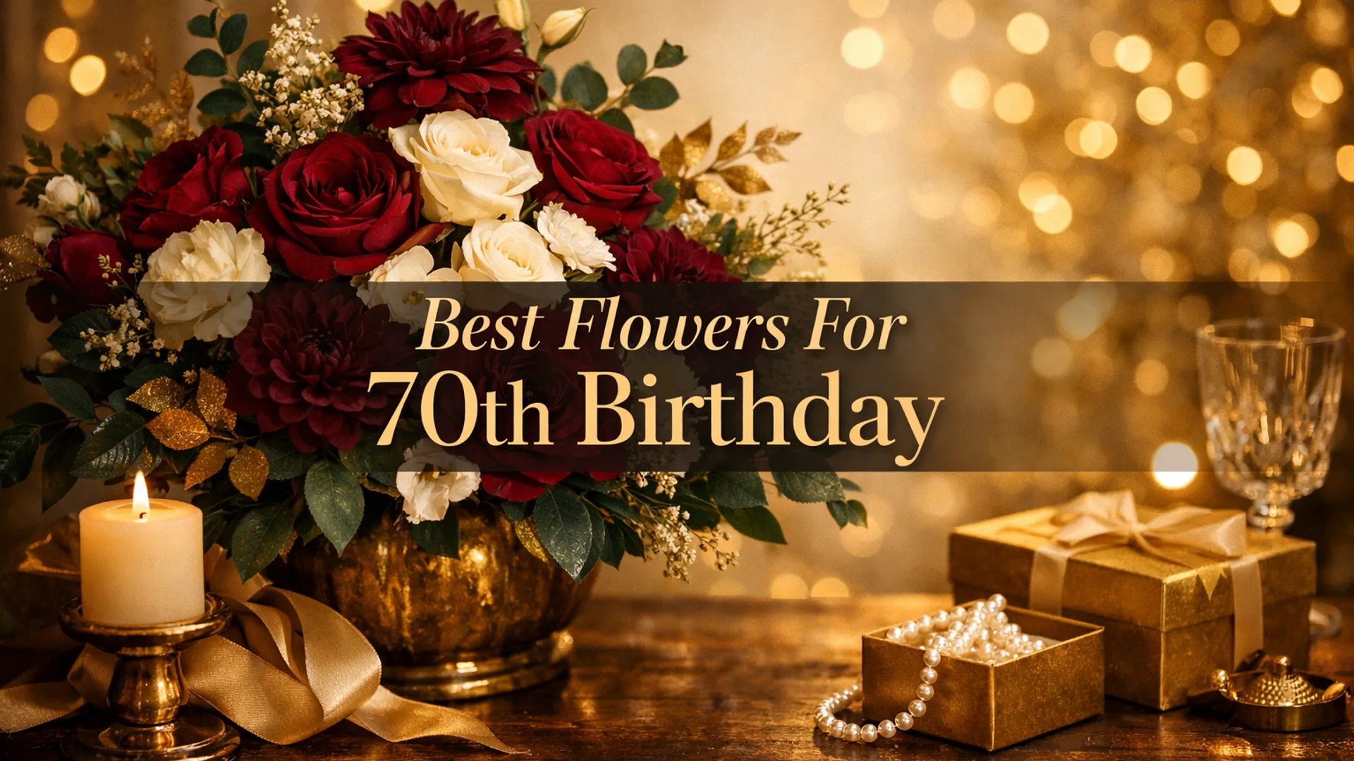 Best Flowers For 70th Birthday