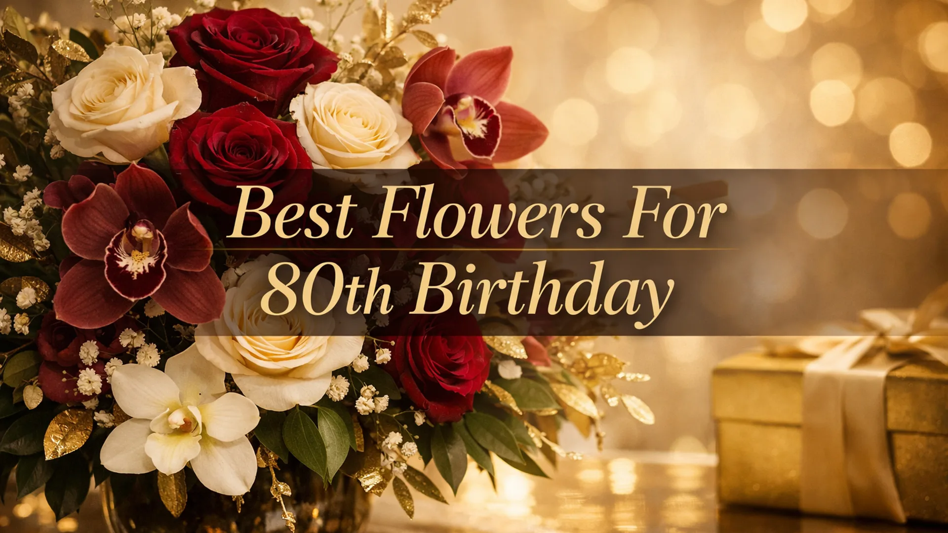 Best Flowers For 80th Birthday
