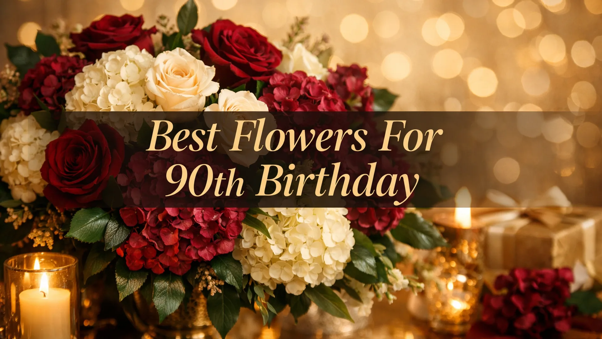 Best Flowers For 90th Birthday