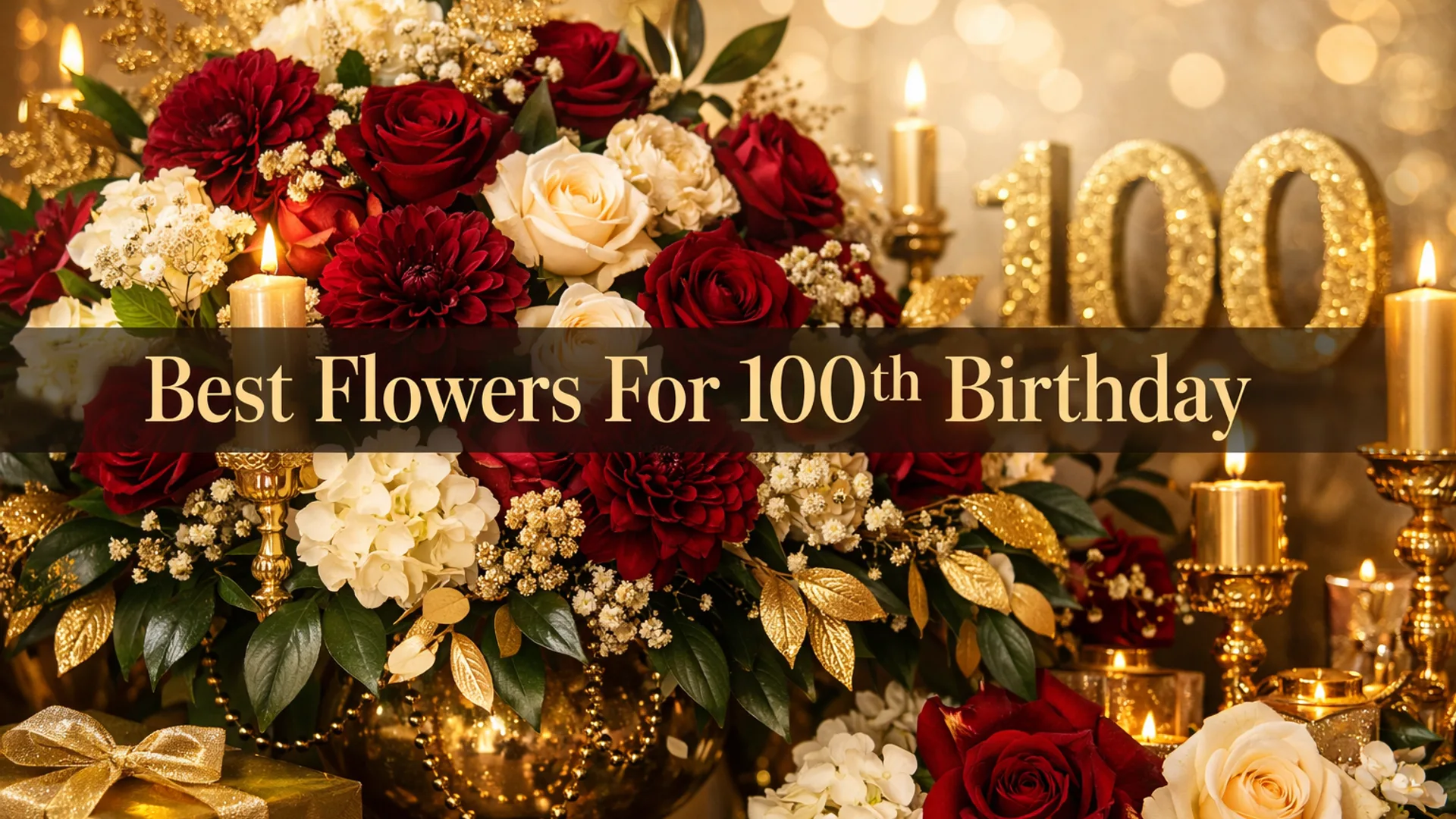 Best Flowers For 100th Birthday