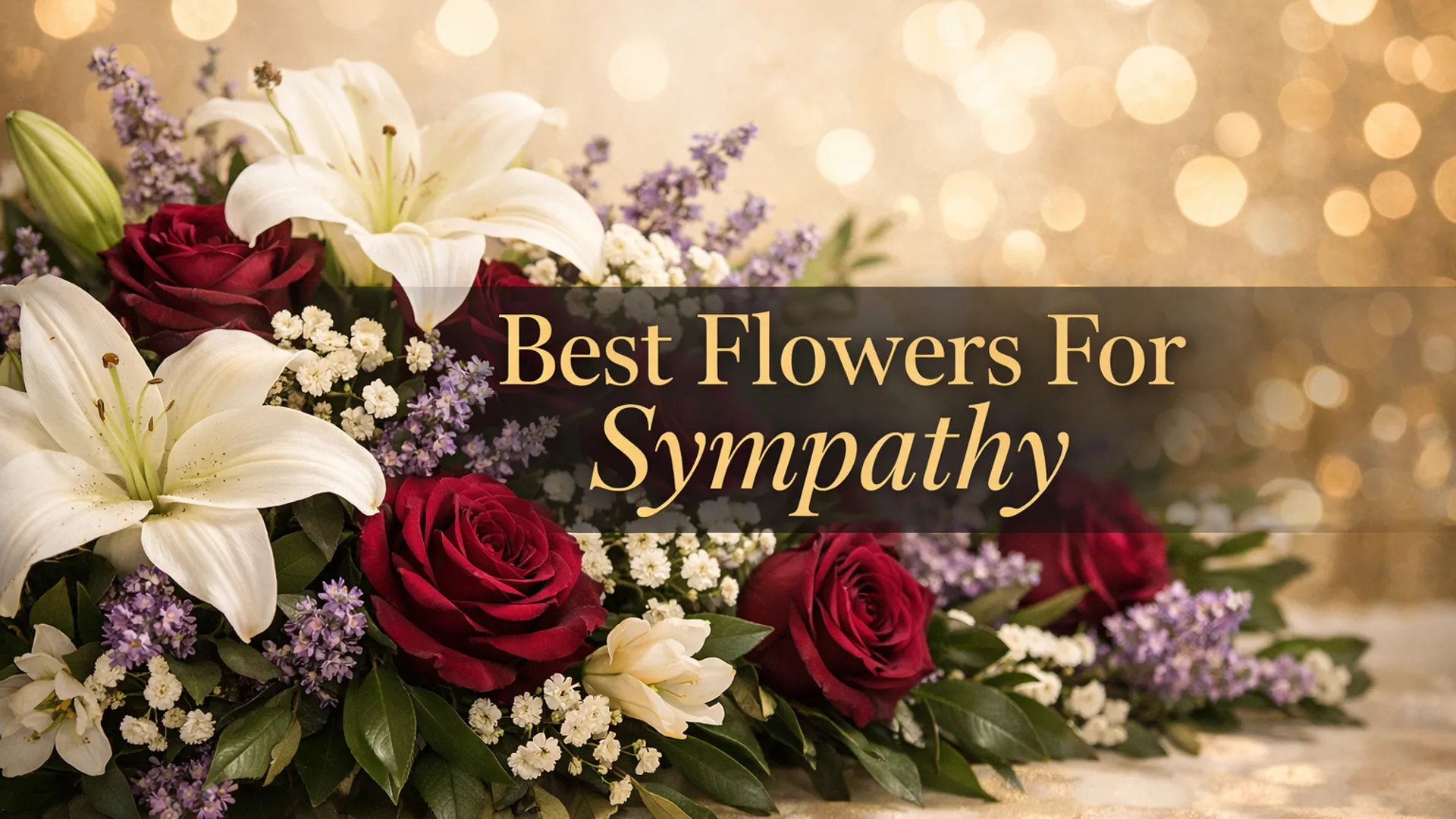 Best Flowers For Sympathy