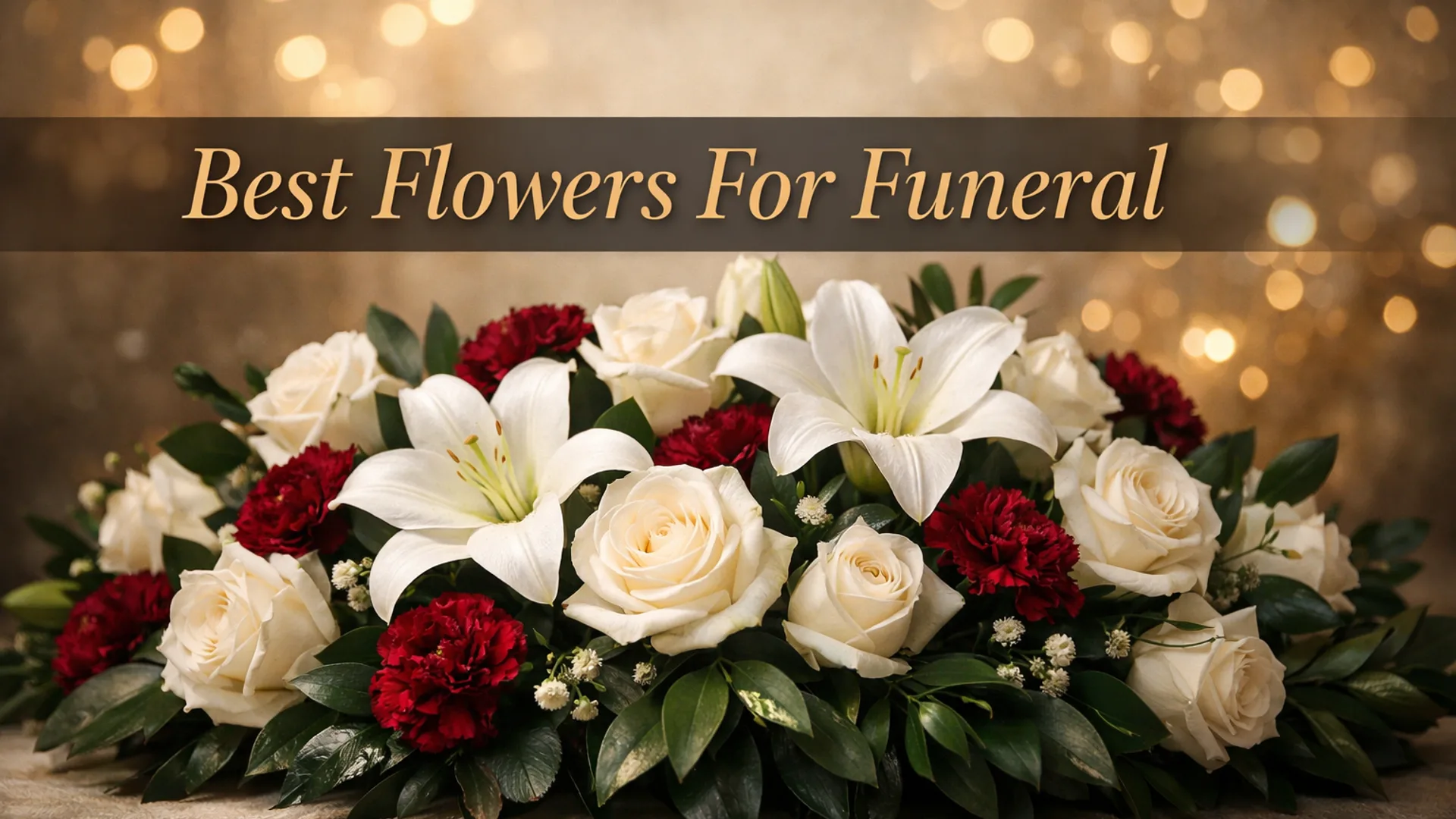 Best Flowers For Funeral