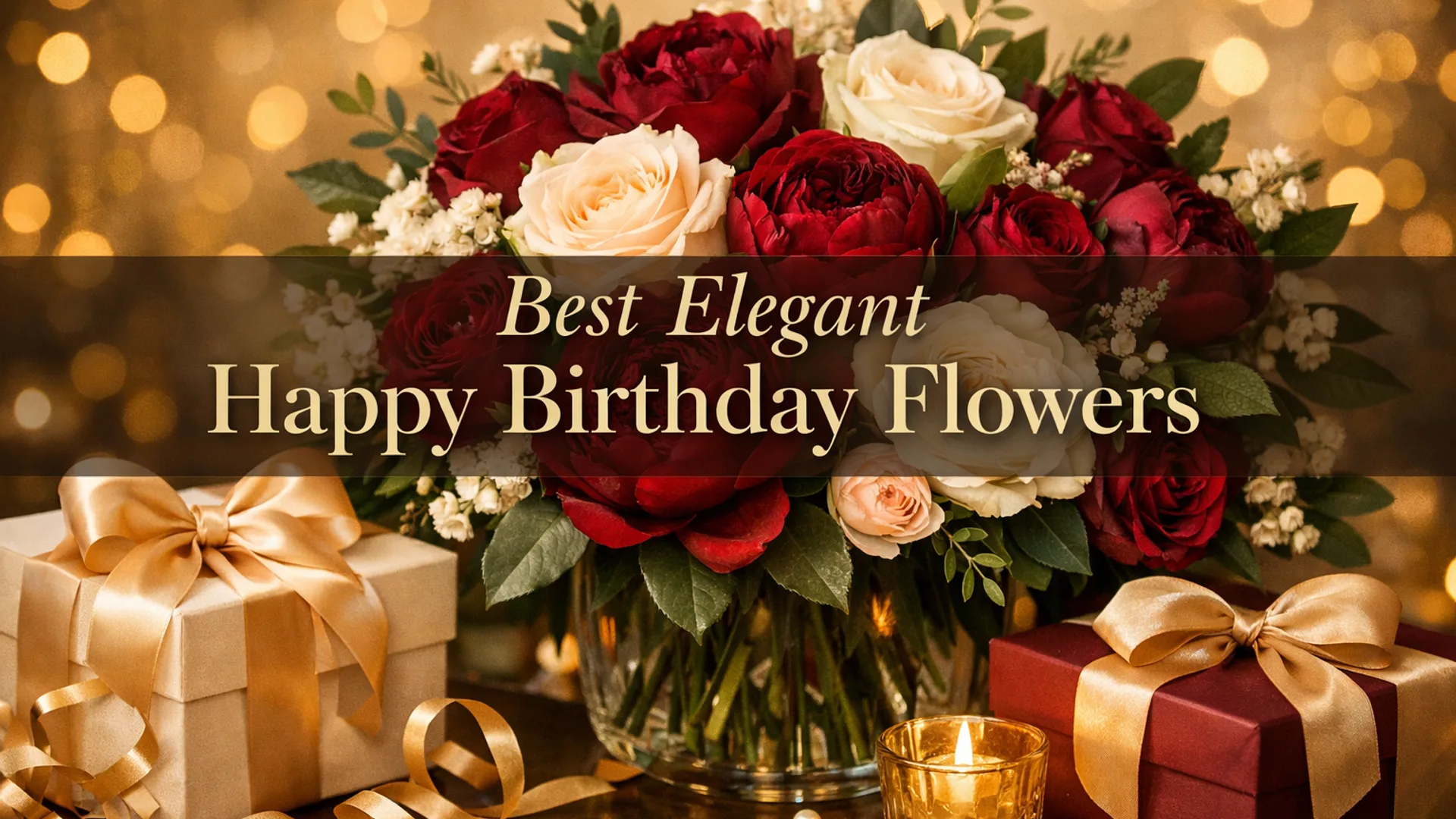 Best Elegant Happy Birthday Flowers