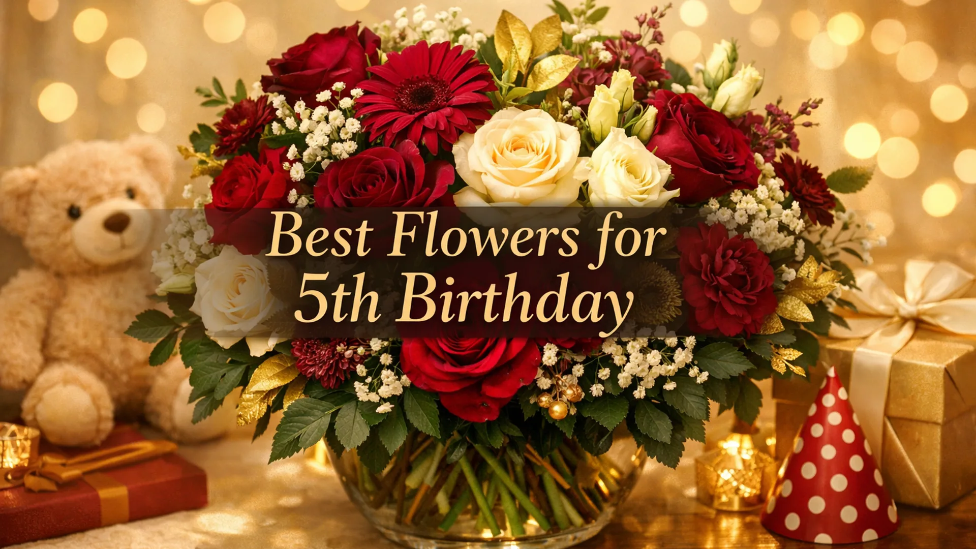 Best Flowers for 5th Birthday