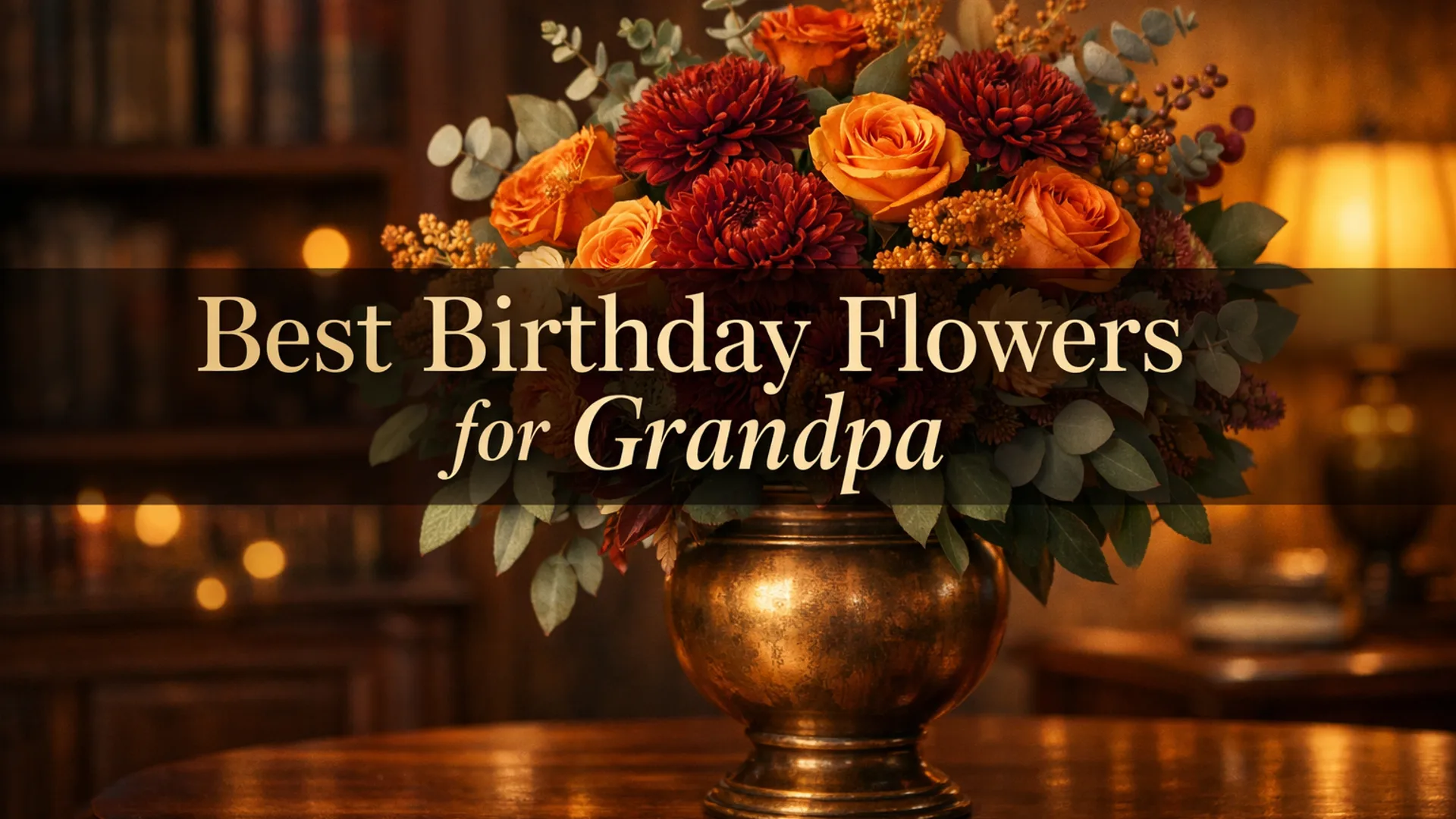 Best Birthday Flowers for Grandpa