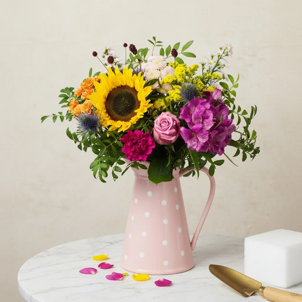 Indian Summer - Radiant sunflowers for 90th birthday