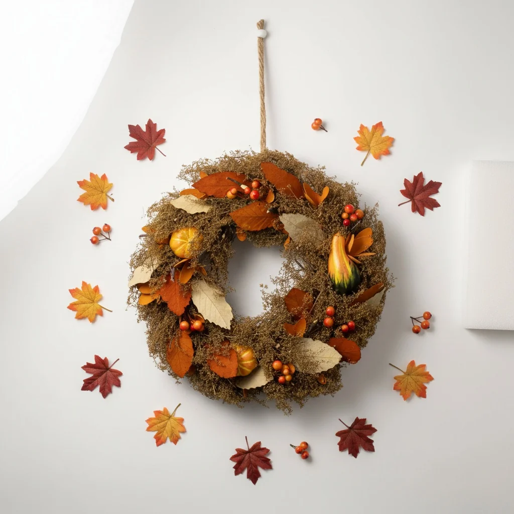 Pumpkin Spice Wreath