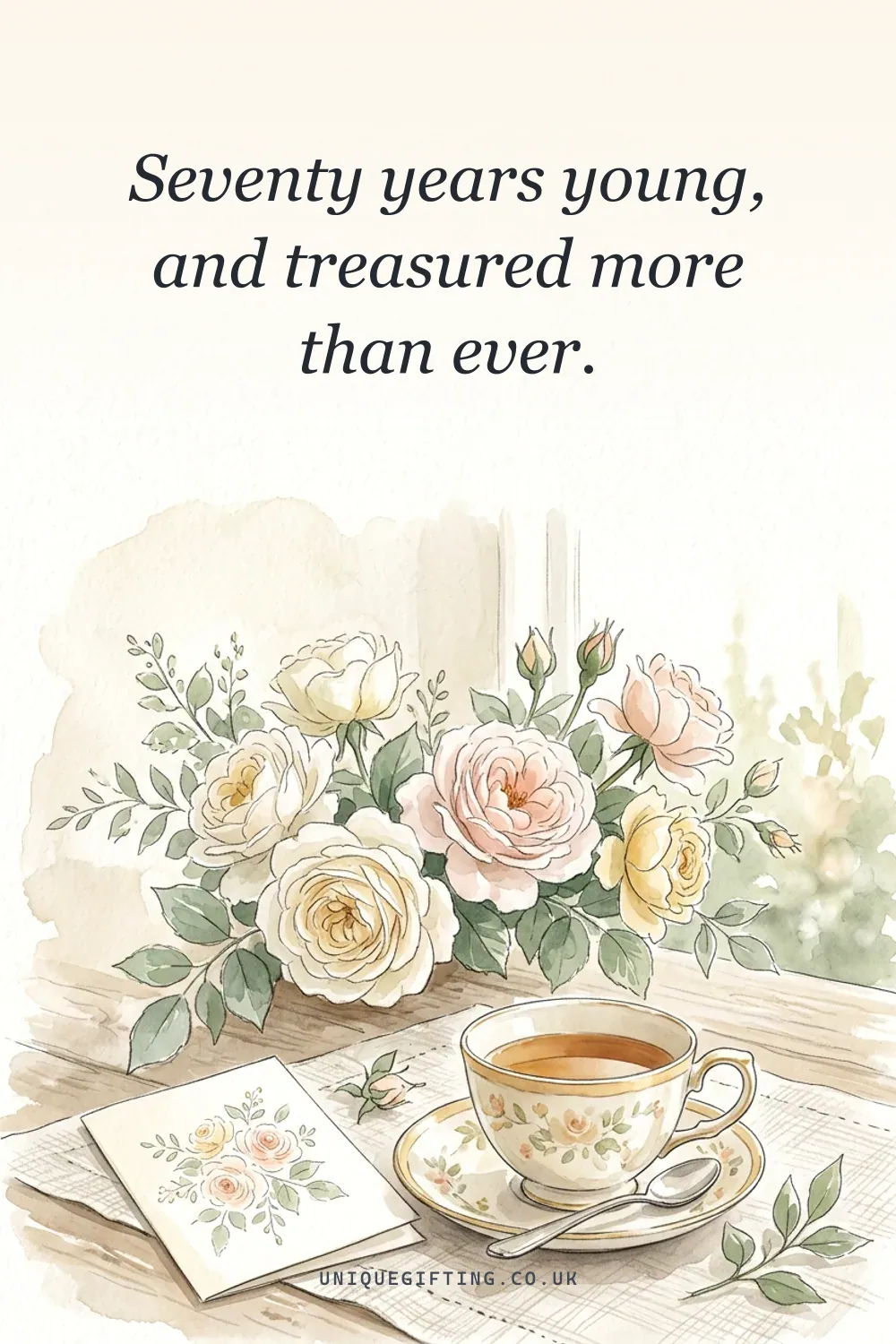 A poem quote card for 
