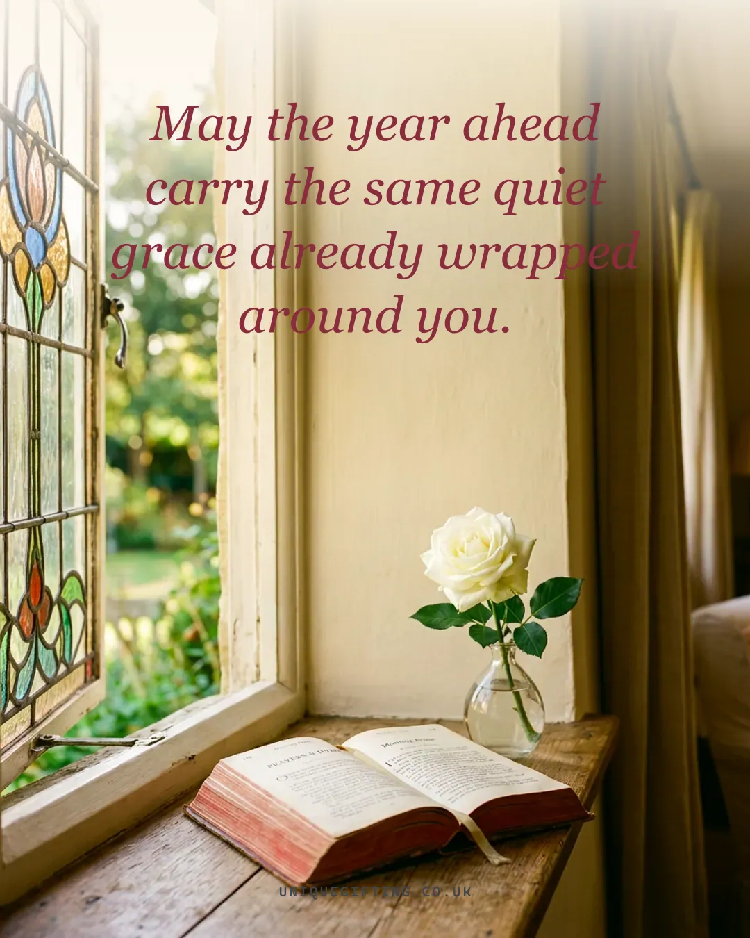 May the year ahead carry the same quiet grace already wrapped around you.