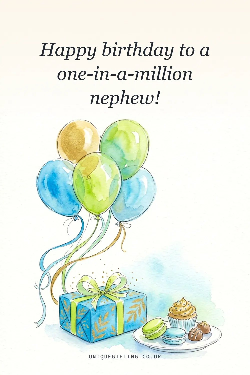 A birthday wishes quote card for 