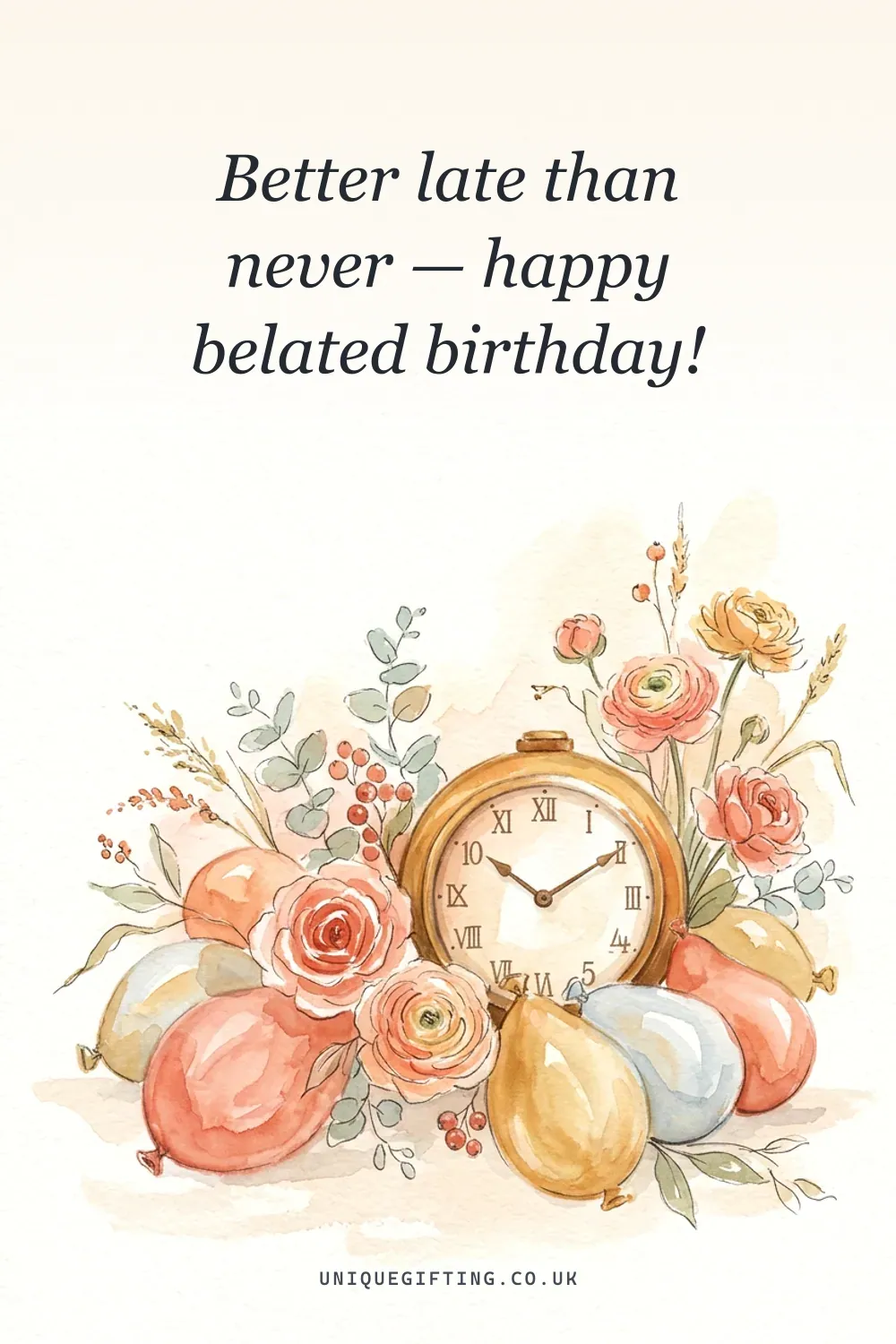 A birthday wishes quote card for 