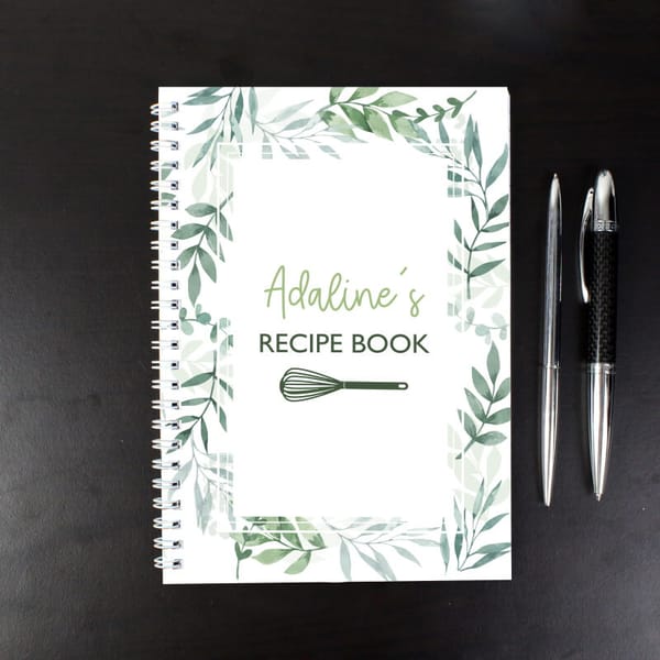 Personalised Recipe Book - Unique Gifting