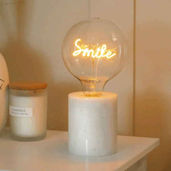 LED Neon Bulb - Smile