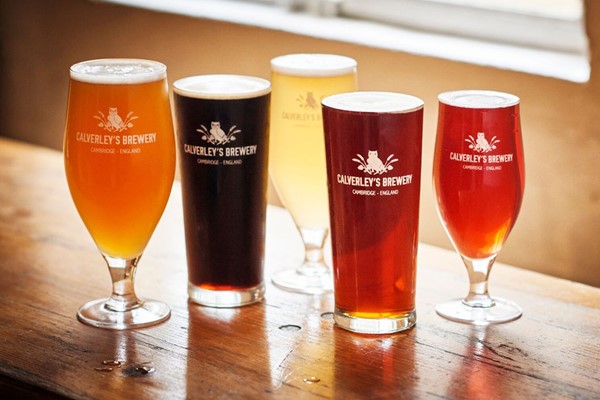 Calverley's Brewery Beer Tasting for Two