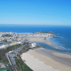 30 Minute Cornish Coastline Helicopter Tour for One
