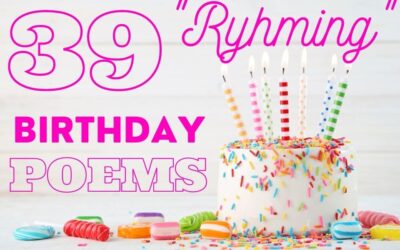 Best 39 Rhyming Birthday Poems For 2024