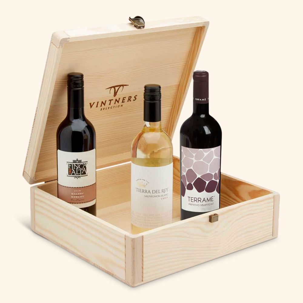 Wine Lovers Contemporary Mixed Three in Wood Wine Lovers Contemporary Mixed Three in Wood