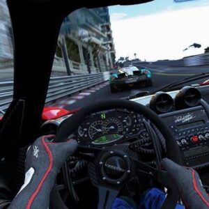 4D Full Motion Racing Car Simulator for One
