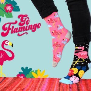 Go Flamingo Ladies Socks