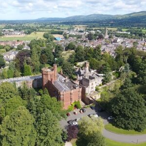 Afternoon Tea with a Bottle of Prosecco for Two at Ruthin Castle Hotel and Spa