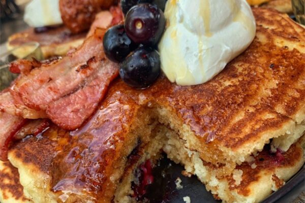 American Themed Bottomless Brunch for Two at a Red Dog Saloon