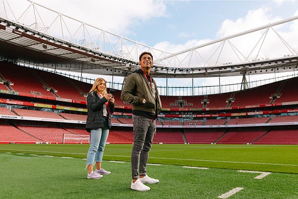 Arsenal Emirates Stadium Tour with Craft Beer Flight and Burger for Two at Brewhouse and Kitchen
