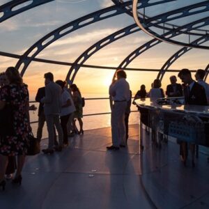 Brighton i360 Flight with Bottomless Brunch for Two at Hilton Brighton Metropole