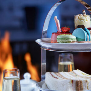 Champagne Afternoon Tea for Two at Barnett Hill Hotel