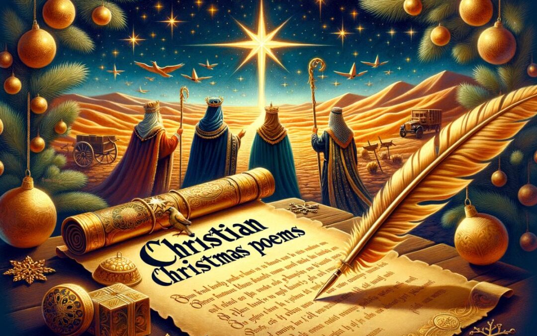 28 Beautiful Christian Christmas Poems For Holiday Serenity