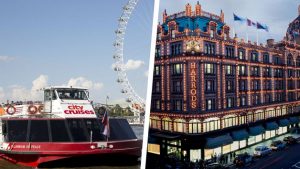 Cream Tea at Harrods with River Cruise for Two