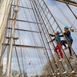 Cutty Sark Rig Climb for One Adult and One Child