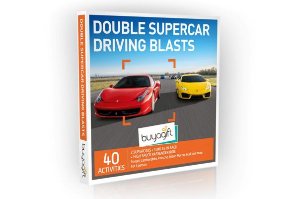 Double Supercar Driving Blasts Experience Box