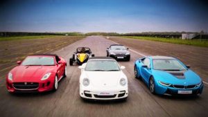 Five Supercar Driving Thrill for Juniors and Free High Speed Passenger Ride - Week Round