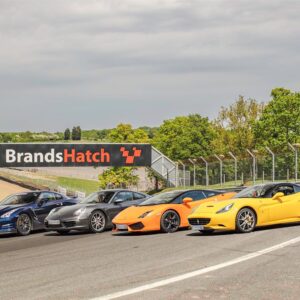 Four Supercar Driving Blast at Brands Hatch