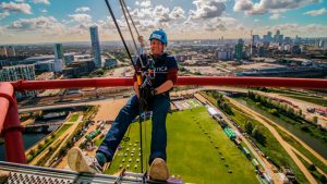 Freefall Abseil at The ArcelorMittal Orbit for Two