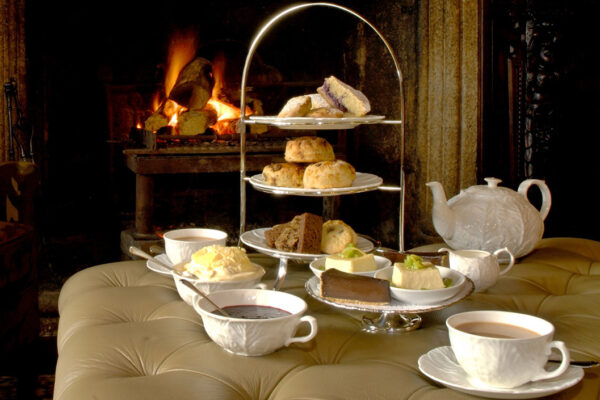 Full Devonshire Afternoon Tea for Two at Lewtrenchard Manor