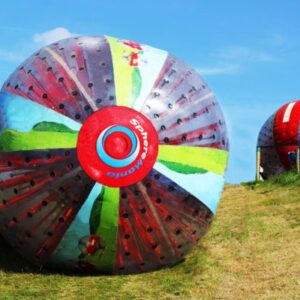 Harness Zorbing for Two at Manchester South