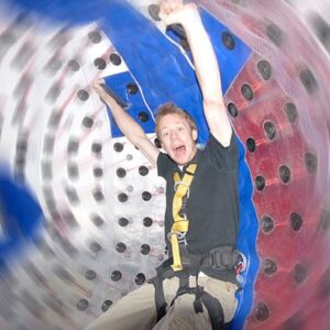 Harness Zorbing for Two at Manchester South