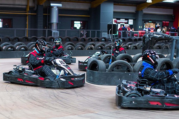Indoor Go Karting for Two with TeamSport