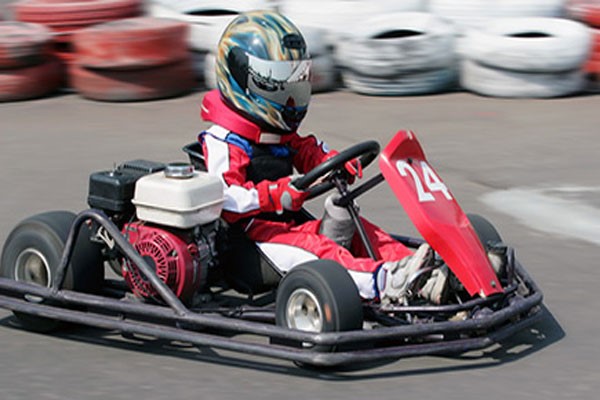 Junior Outdoor Karting for One in Hertfordshire