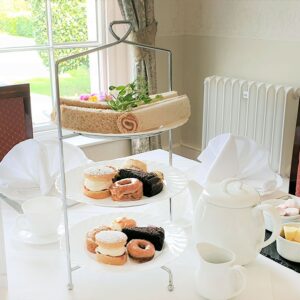 Luxury Spa Day with a 25 Minute Treatment and Afternoon Tea for Two at Haughton Hall Hotel