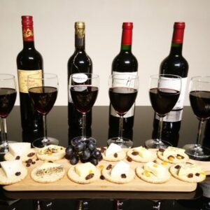 Luxury Vintage and Estate Red Wine and Cheese Tasting for Two at Wine Cottage