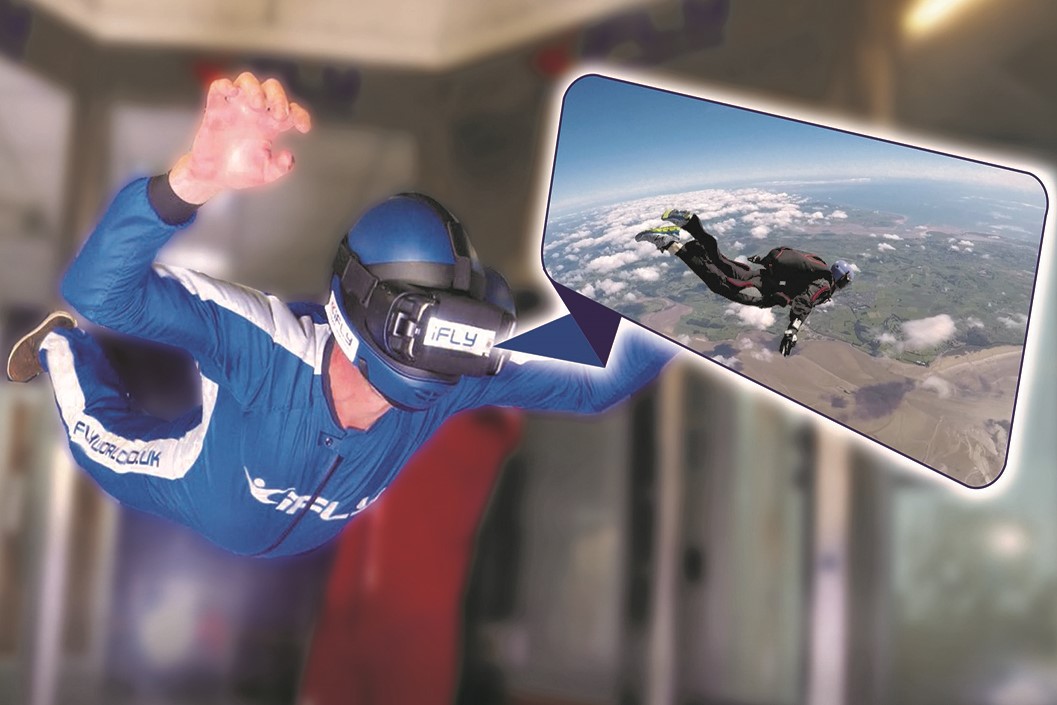 O2 iFLY Indoor Skydiving and Virtual Reality Flight
