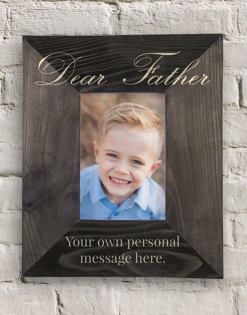 Dear Father Frame Personalised By You