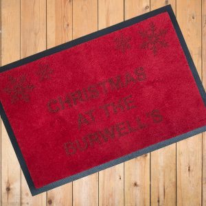 Personalised Indoor Christmas Doormat
