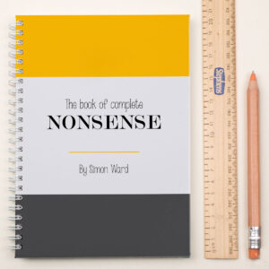 Personalised Notebook Complete Book Of Nonsense