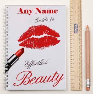 Personalised Notebook Lipstick